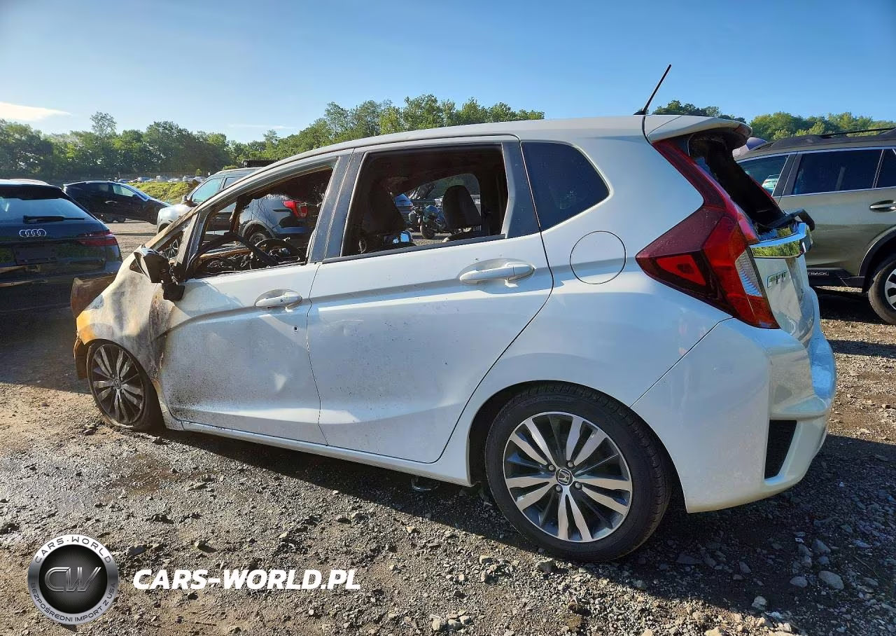 2017 Honda Fit Ex VIN:JHMGK5H89HS000349 - 2