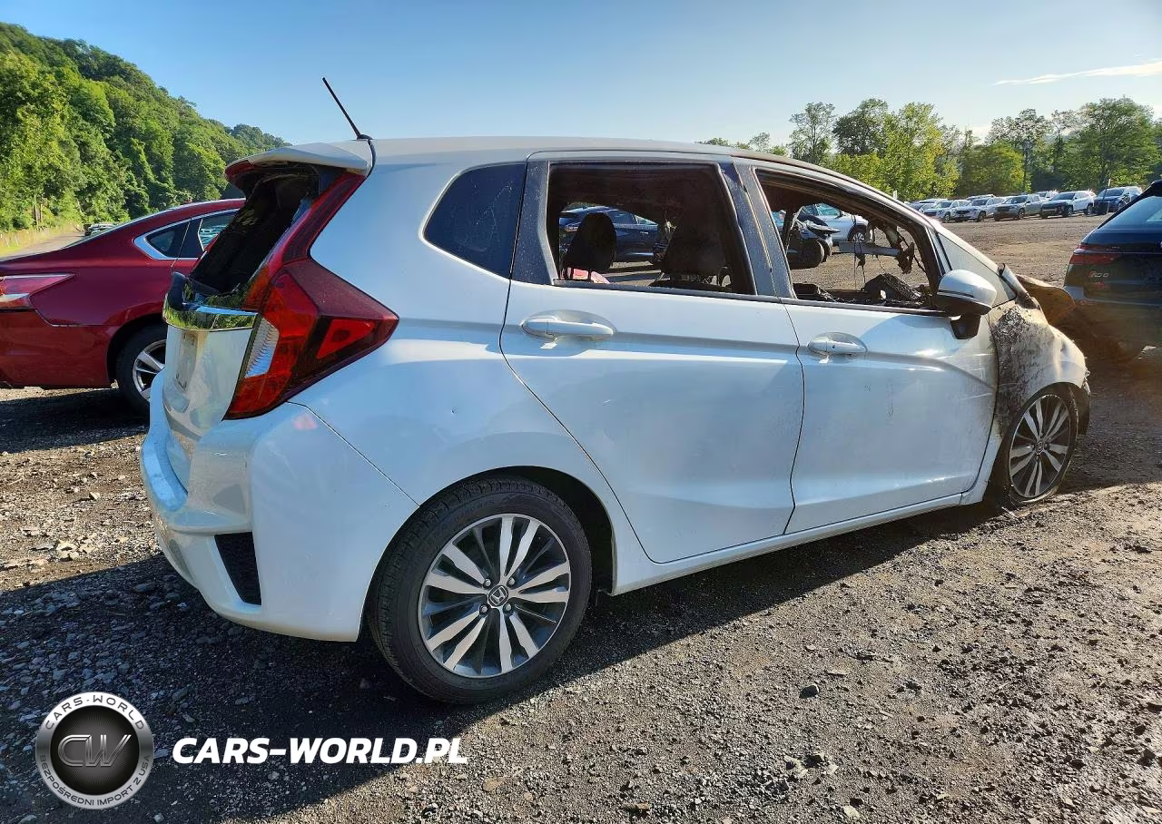 2017 Honda Fit Ex VIN:JHMGK5H89HS000349 - 3