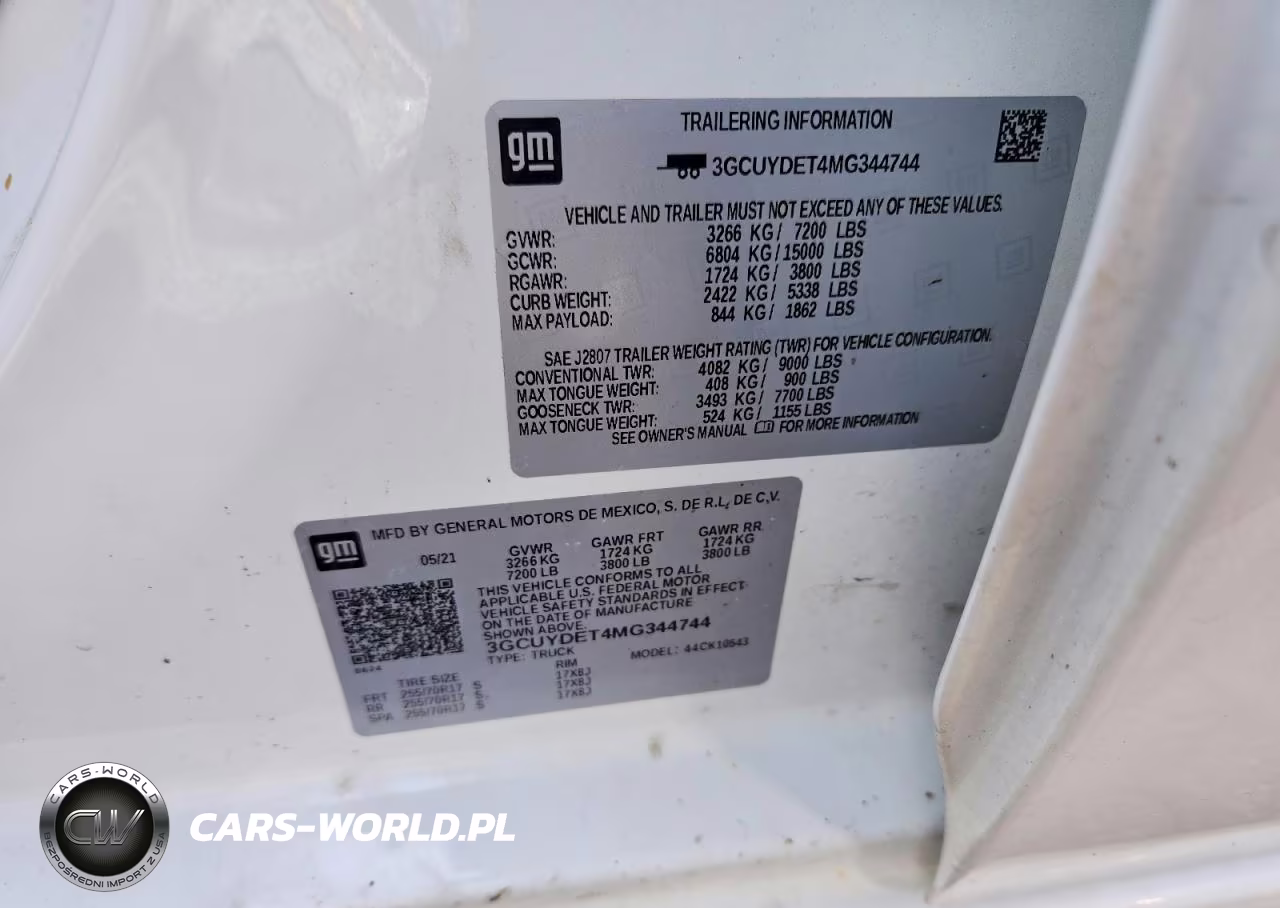 2021 Chevrolet Silverado K1500 Lt VIN:3GCUYDET4MG344744 - 12