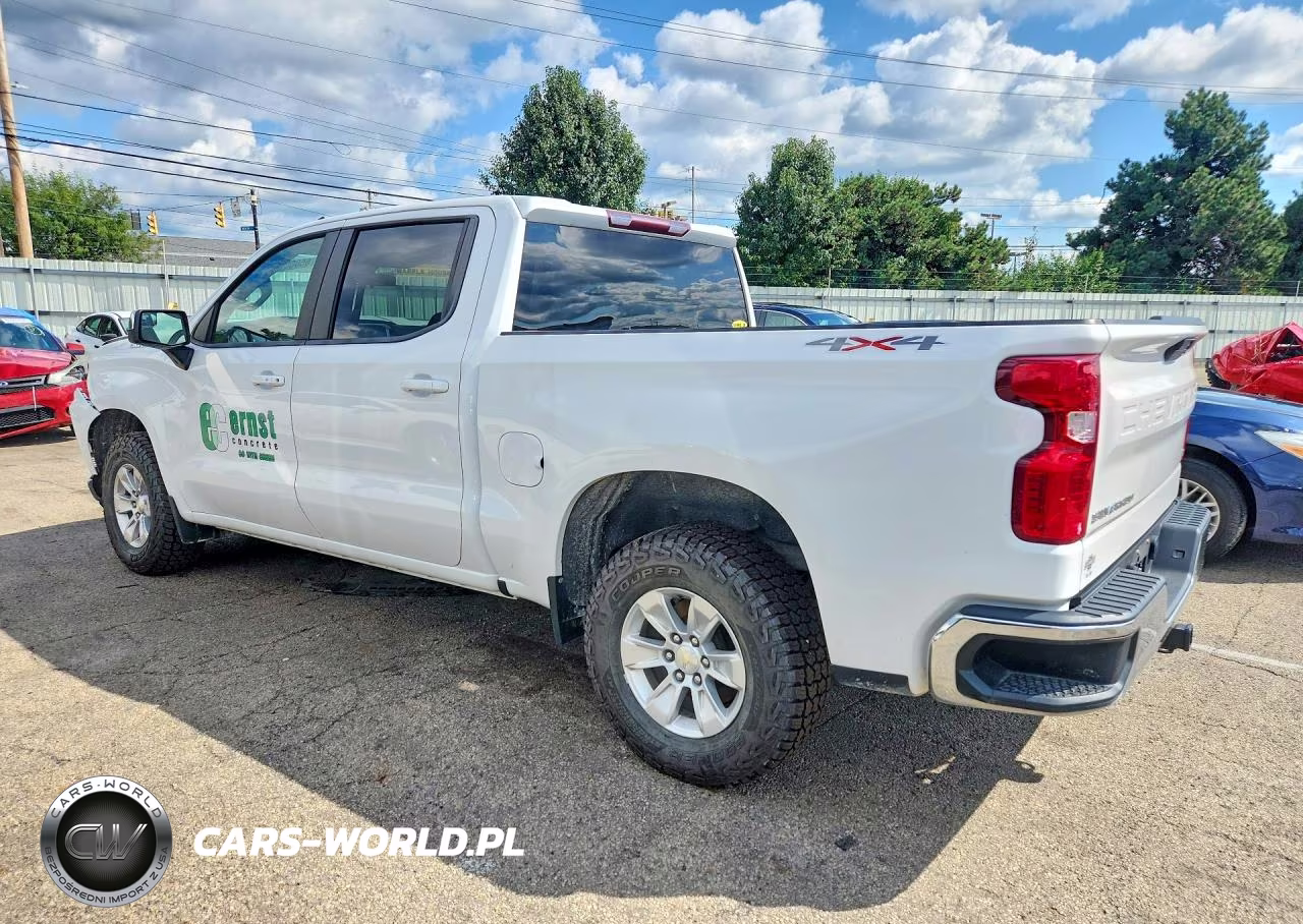 2021 Chevrolet Silverado K1500 Lt VIN:3GCUYDET4MG344744 - 2