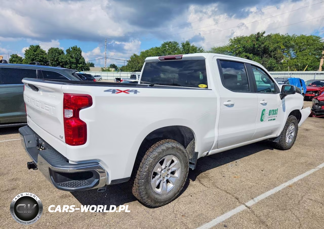 2021 Chevrolet Silverado K1500 Lt VIN:3GCUYDET4MG344744 - 3