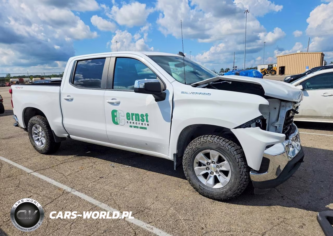 2021 Chevrolet Silverado K1500 Lt VIN:3GCUYDET4MG344744 - 4