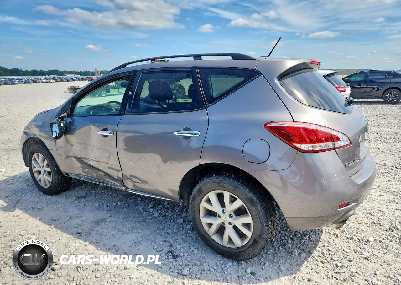 2012 Nissan Murano S VIN:JN8AZ1MW3CW224416 - 2