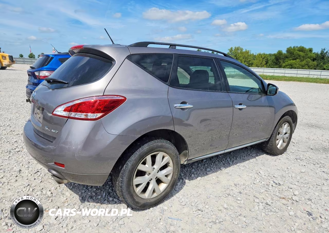 2012 Nissan Murano S VIN:JN8AZ1MW3CW224416 - 3