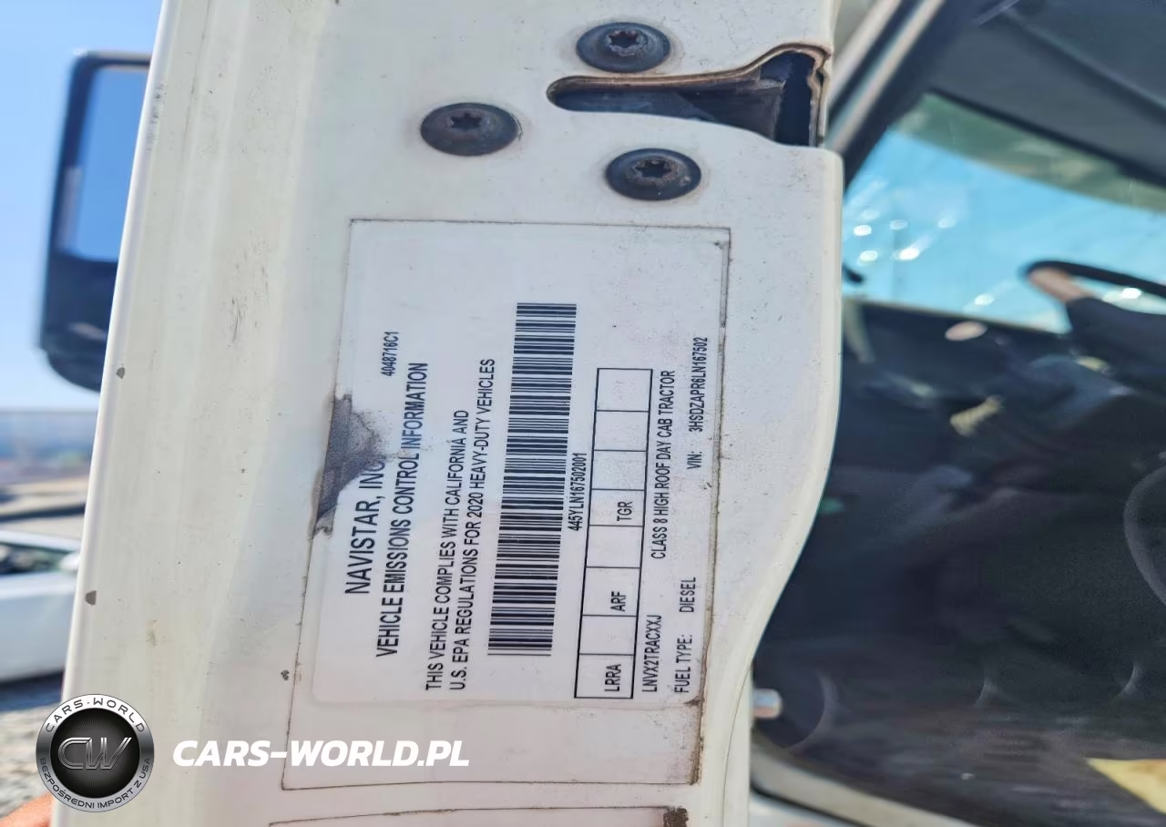 2020 International Lt625 Semi Truck VIN:3HSDZAPR6LN167502 - 11