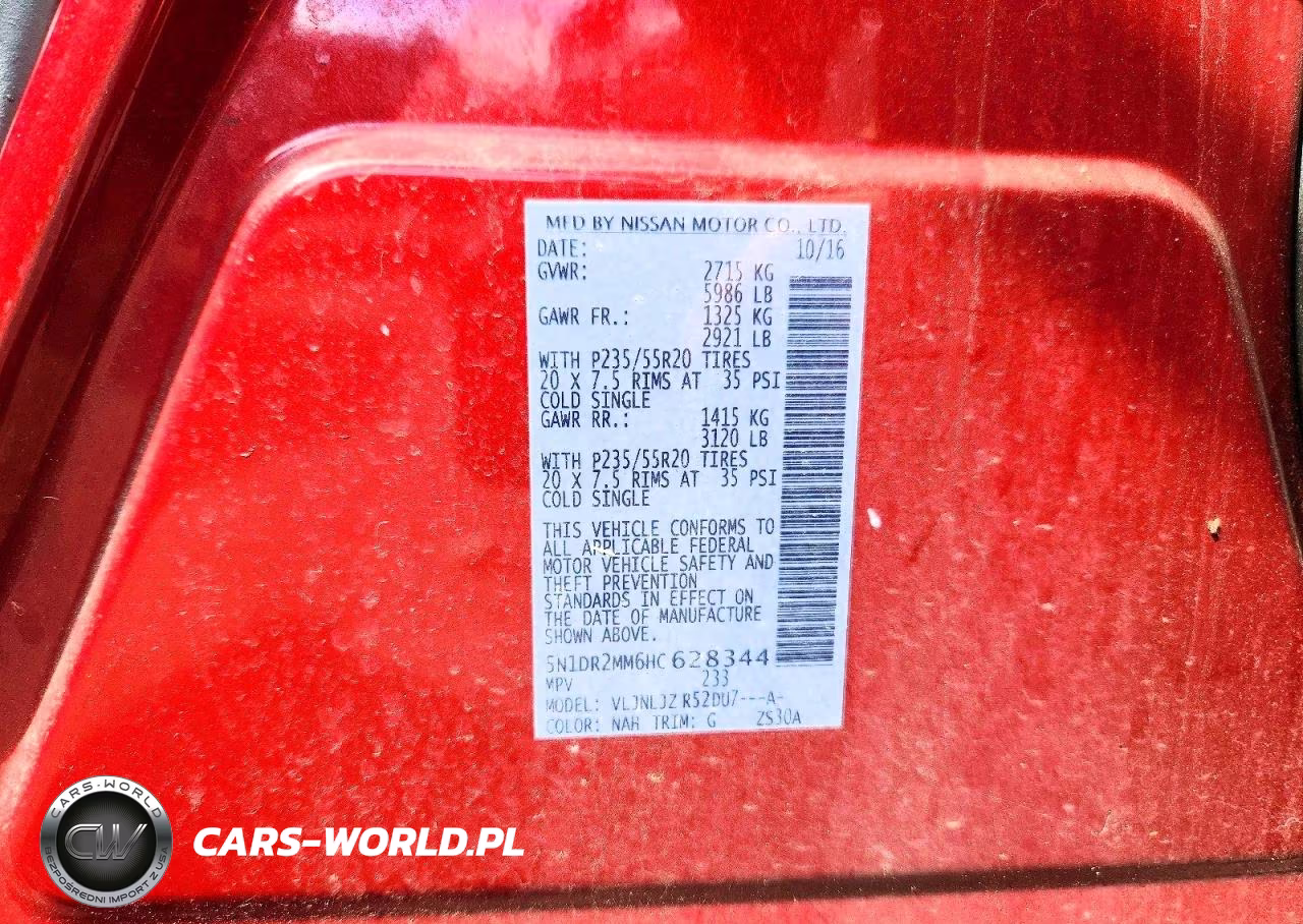 2017 Nissan Pathfinder Platinum VIN:5N1DR2MM6HC628344 - 14