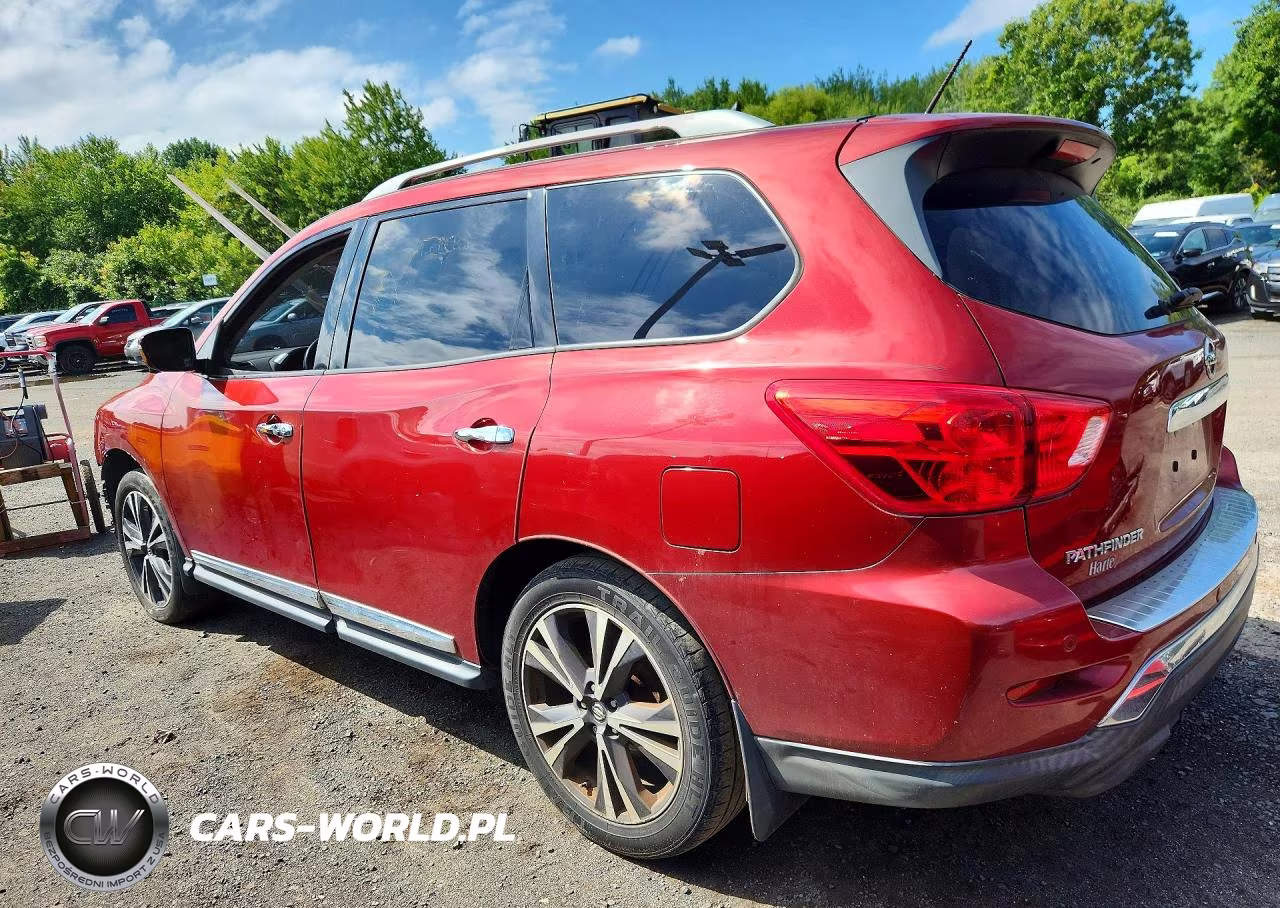 2017 Nissan Pathfinder Platinum VIN:5N1DR2MM6HC628344 - 2
