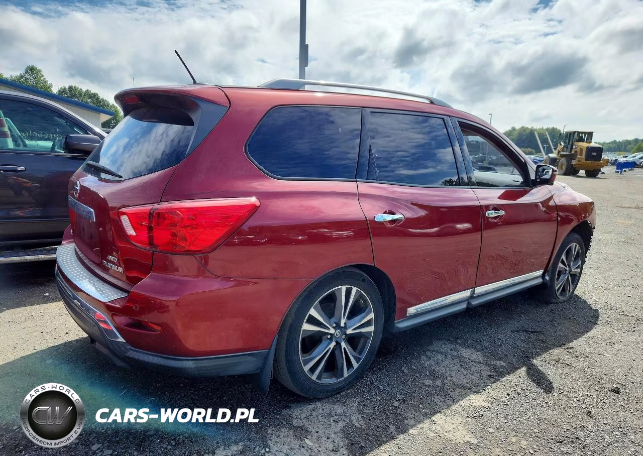 2017 Nissan Pathfinder Platinum VIN:5N1DR2MM6HC628344 - 3