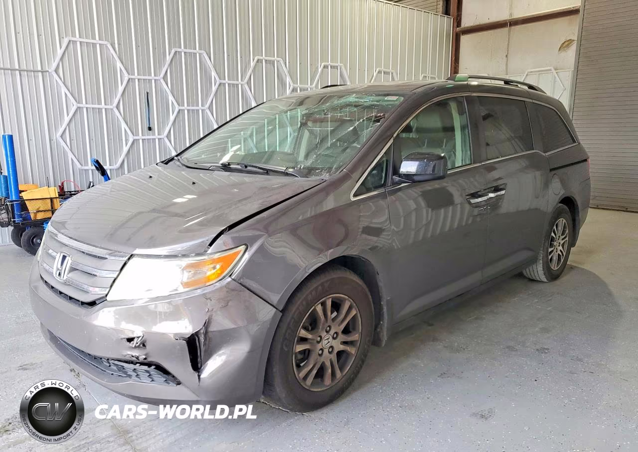 2013 Honda Odyssey Exl VIN:5FNRL5H66DB048274 - 1