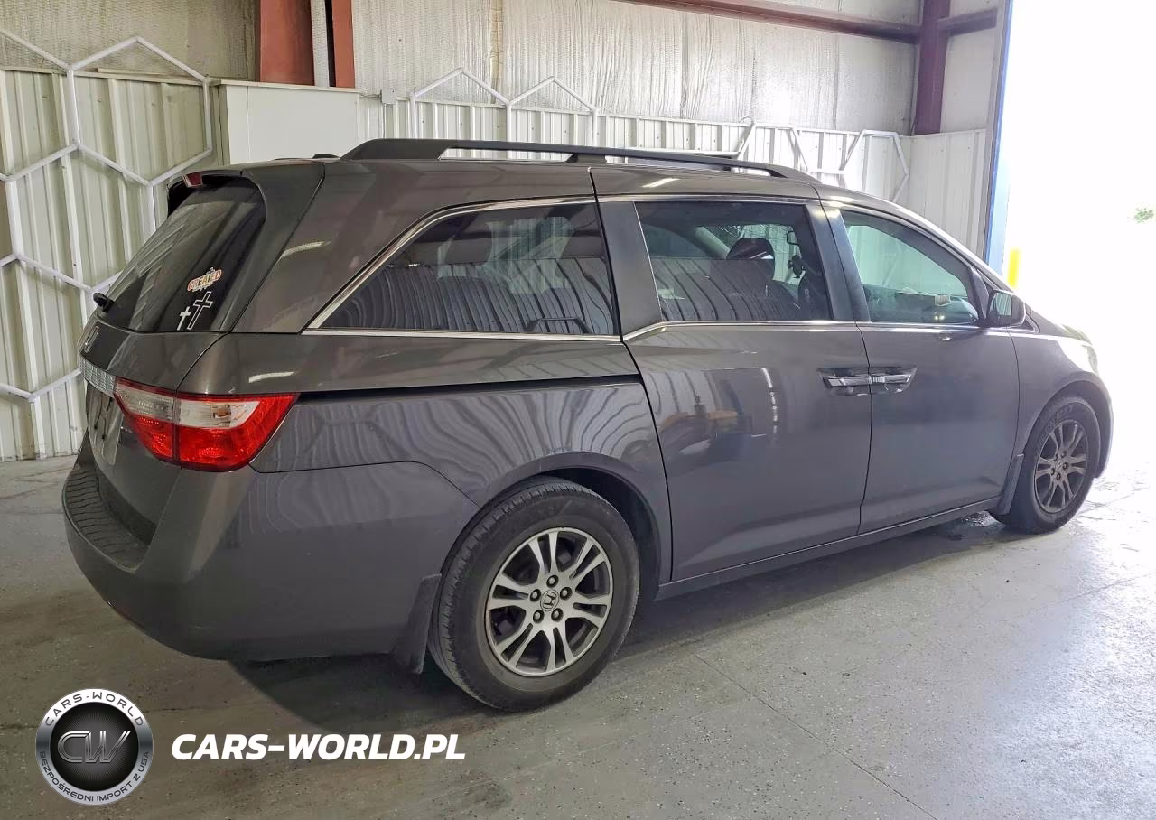 2013 Honda Odyssey Exl VIN:5FNRL5H66DB048274 - 3