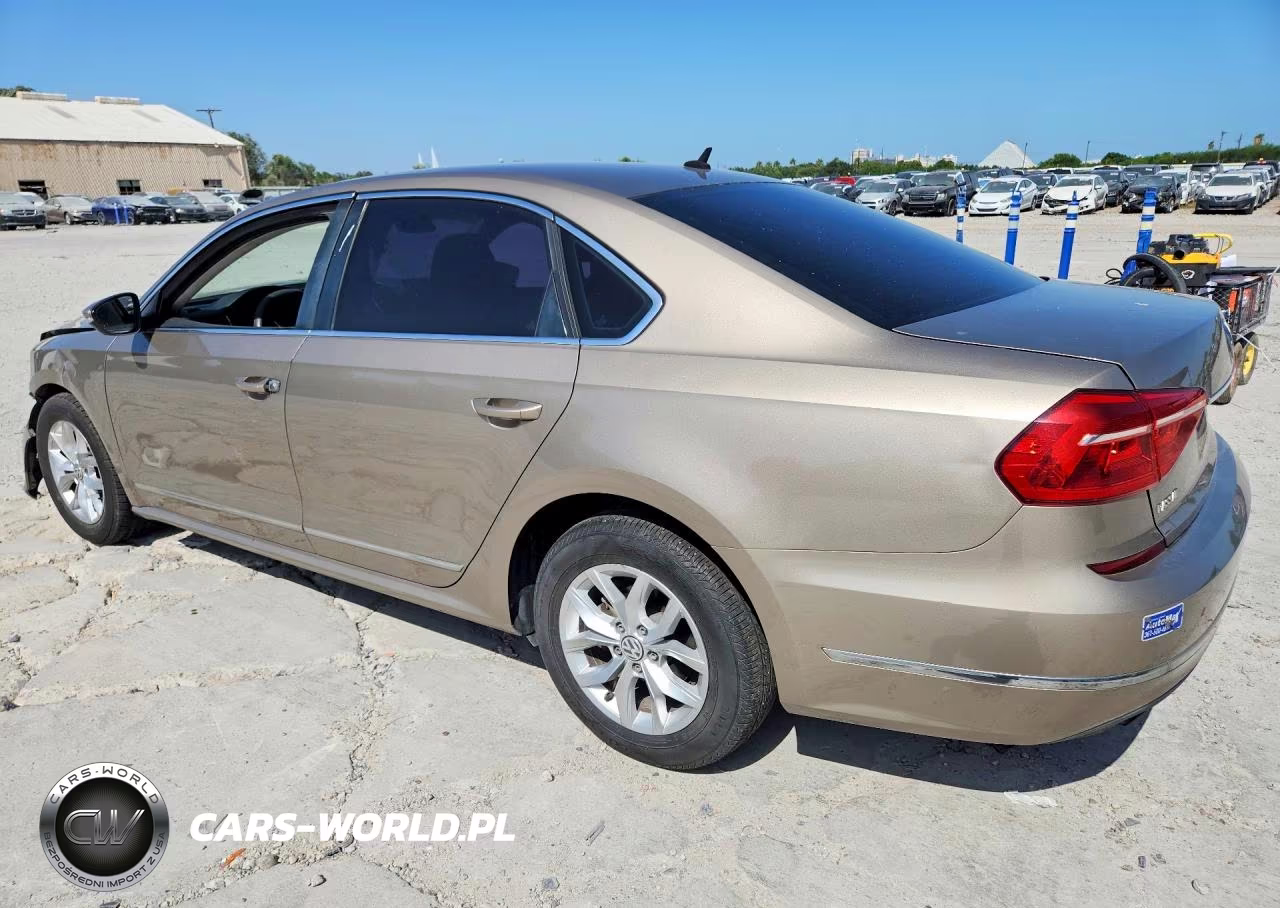 2016 Volkswagen Passat S VIN:1VWAT7A36GC030669 - 2