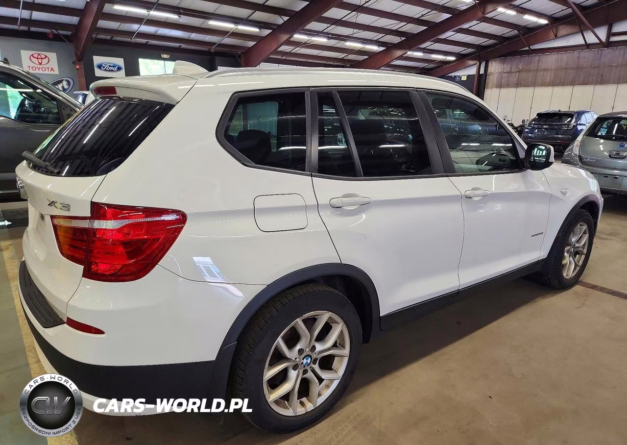 2013 BMW X3 xDrive28I VIN:5UXWX9C57D0A32663 - 3