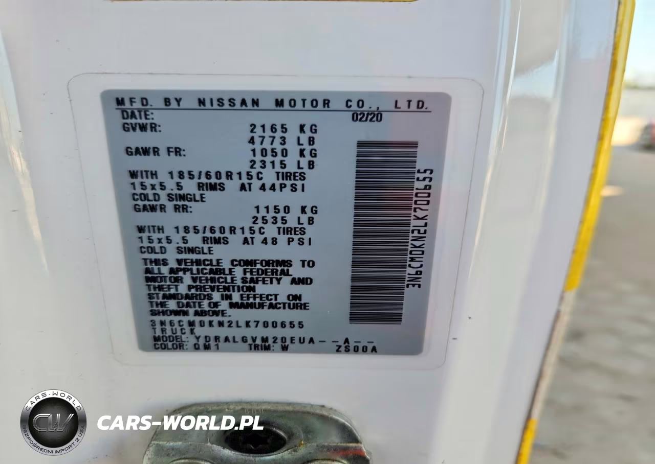 2020 Nissan Nv200 Sv VIN:3N6CM0KN2LK700655 - 13