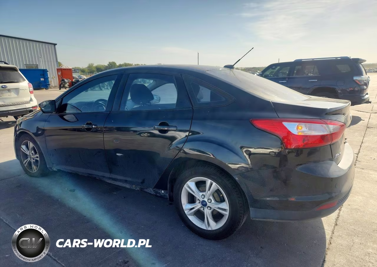 2014 Ford Focus Se VIN:1FADP3F22EL362334 - 2