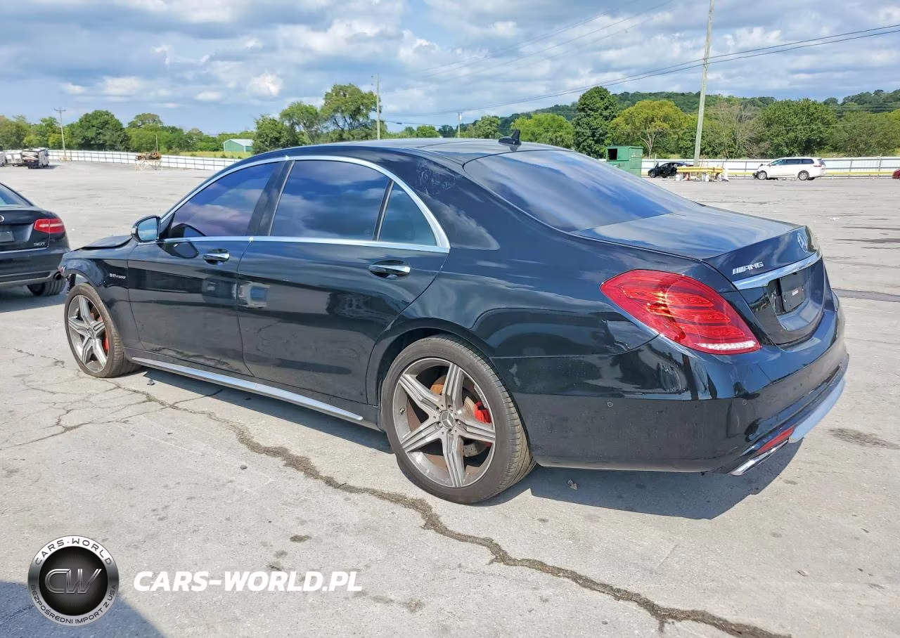 2017 Mercedes-Benz S 63 Amg VIN:WDDUG7JBXHA291348 - 2
