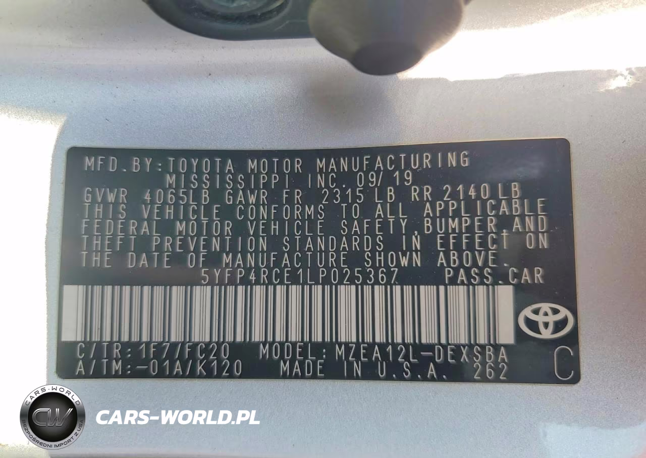 2020 Toyota Corolla Se VIN:5YFP4RCE1LP025367 - 12