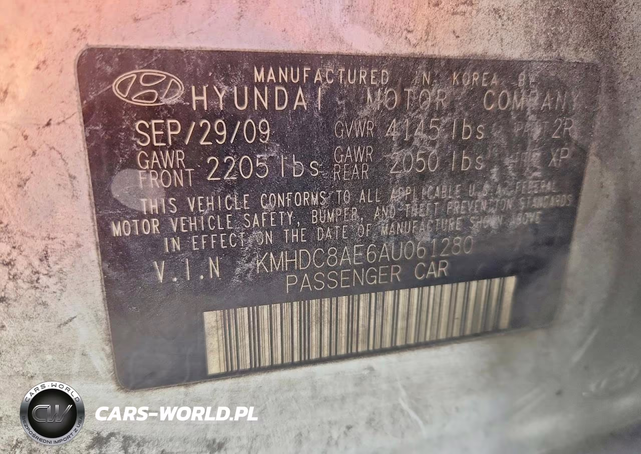 2010 Hyundai Elantra Touring Gls VIN:KMHDC8AE6AU061280 - 12