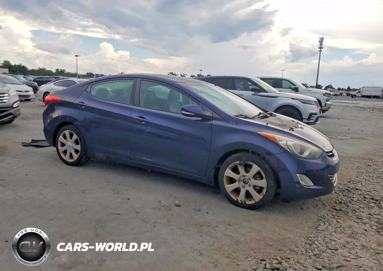 2013 Hyundai Elantra Limited VIN:5NPDH4AE9DH384493 - 4