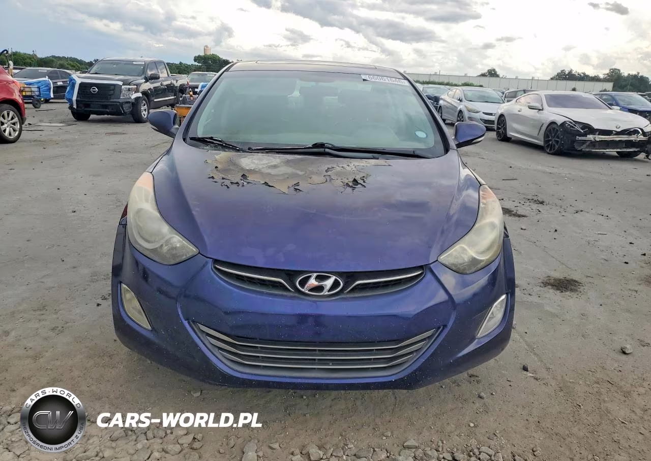 2013 Hyundai Elantra Limited VIN:5NPDH4AE9DH384493 - 5
