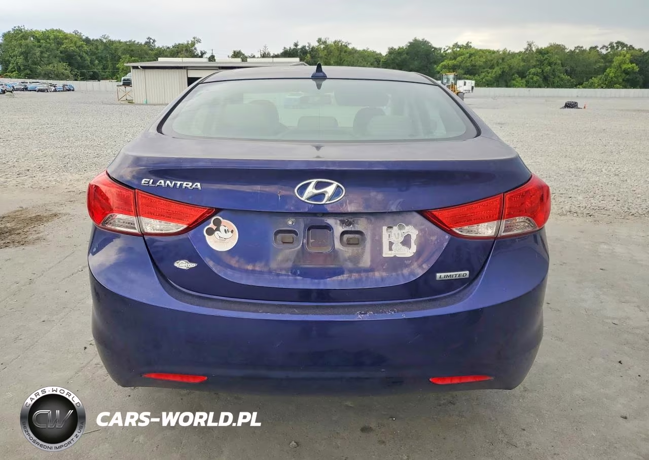 2013 Hyundai Elantra Limited VIN:5NPDH4AE9DH384493 - 6