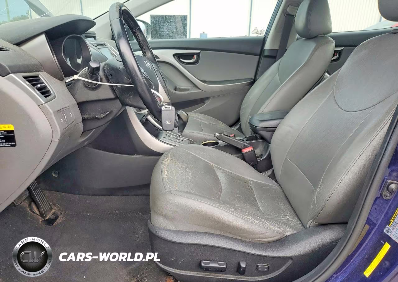2013 Hyundai Elantra Limited VIN:5NPDH4AE9DH384493 - 7