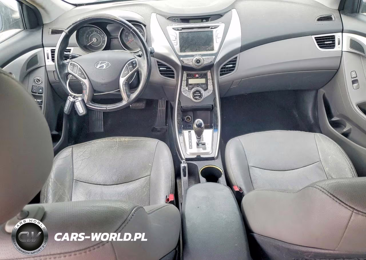 2013 Hyundai Elantra Limited VIN:5NPDH4AE9DH384493 - 8