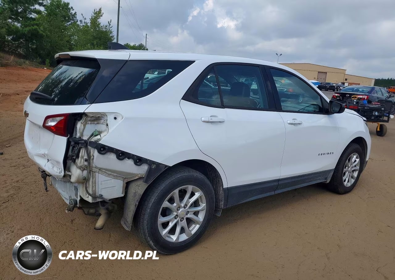 2018 Chevrolet Equinox Ls VIN:2GNAXHEV9J6138039 - 3