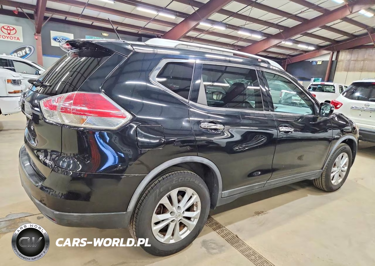 2015 Nissan Rogue Sv VIN:KNMAT2MVXFP520977 - 3
