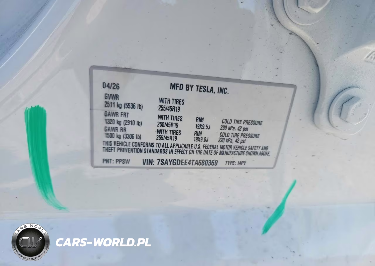 2026 Tesla Model Y VIN:7SAYGDEE4TA680369 - 12