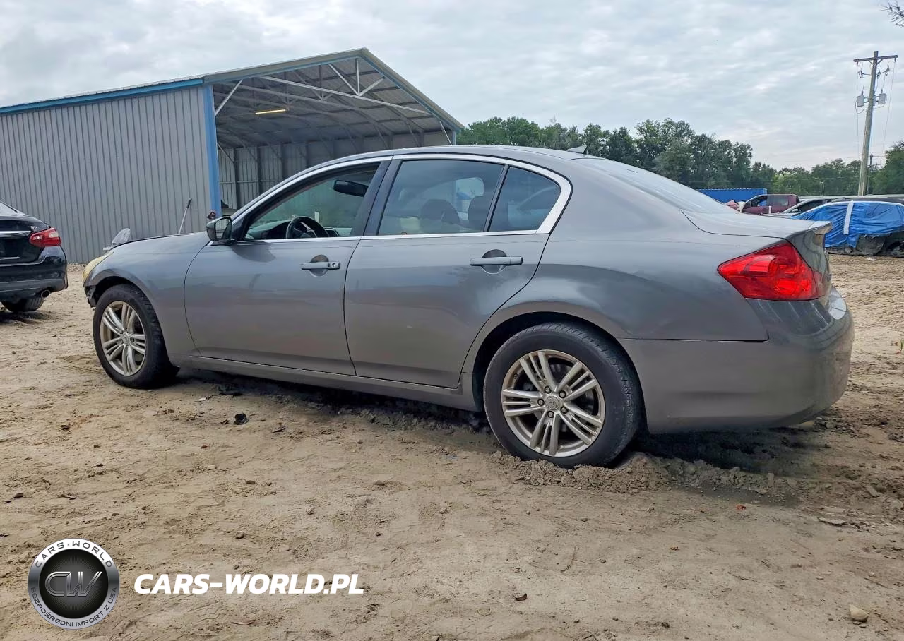 2011 Infiniti G25 Sedan X VIN:JN1DV6AR6BM653384 - 2
