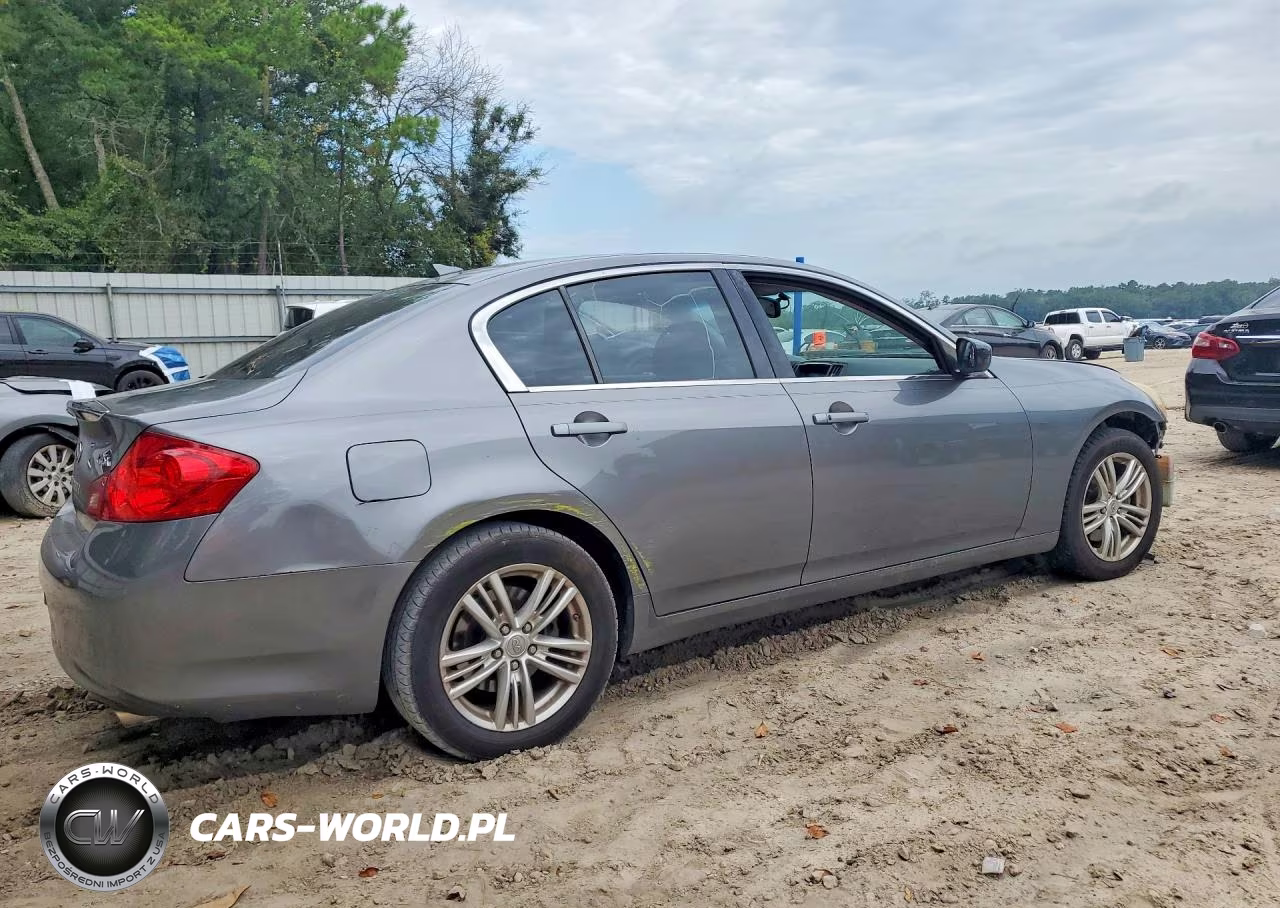 2011 Infiniti G25 Sedan X VIN:JN1DV6AR6BM653384 - 3