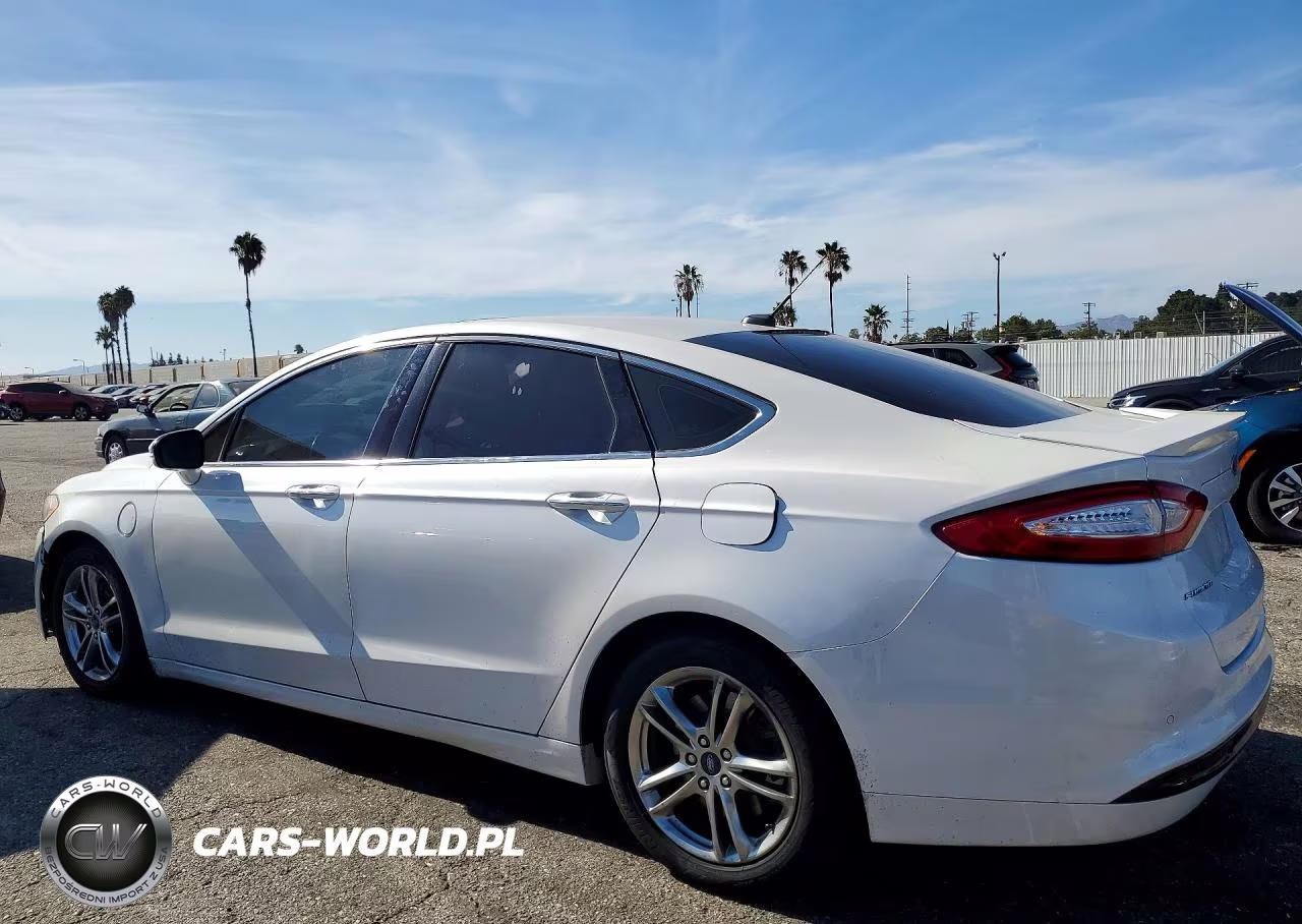 2016 Ford Fusion Titanium Phev VIN:3FA6P0SU5GR157013 - 2