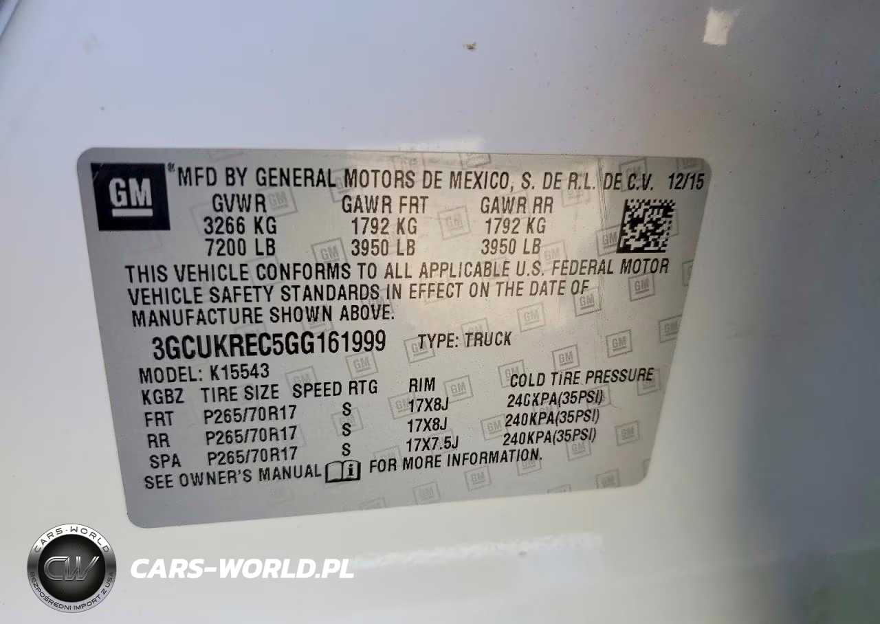 2016 Chevrolet Silverado K1500 Lt VIN:3GCUKREC5GG161999 - 12