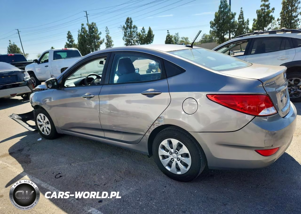 2017 Hyundai Accent Se VIN:KMHCT4AE8HU380193 - 2