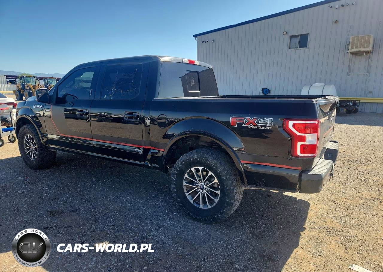 2018 Ford F150 Supercrew VIN:1FTEW1EP2JKE37309 - 2
