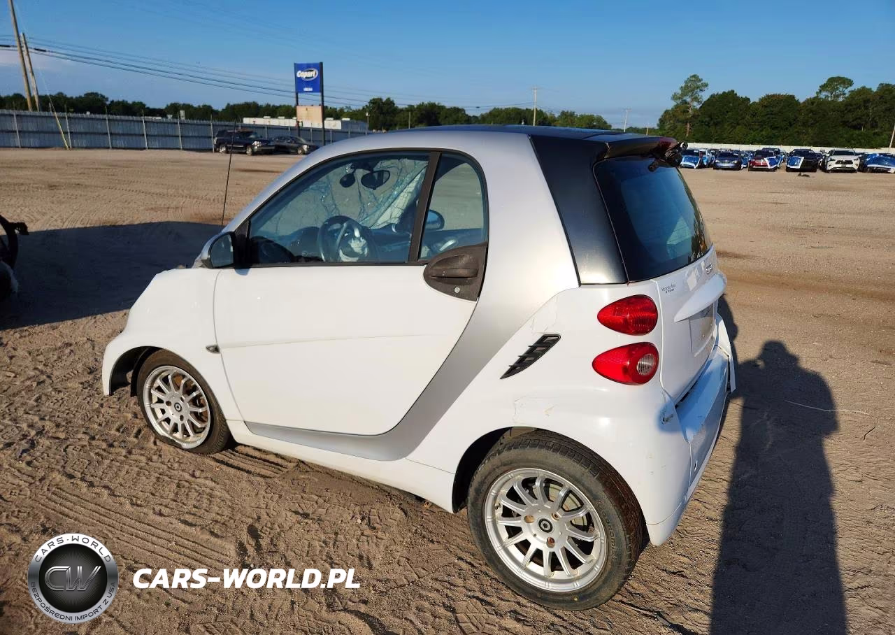 2012 Smart Fortwo Pure VIN:WMEEJ3BA7CK527912 - 2