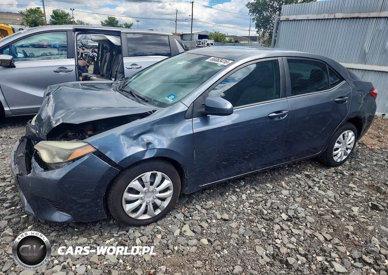 2016 Toyota Corolla Le VIN:5YFBURHE1GP393718 - 1