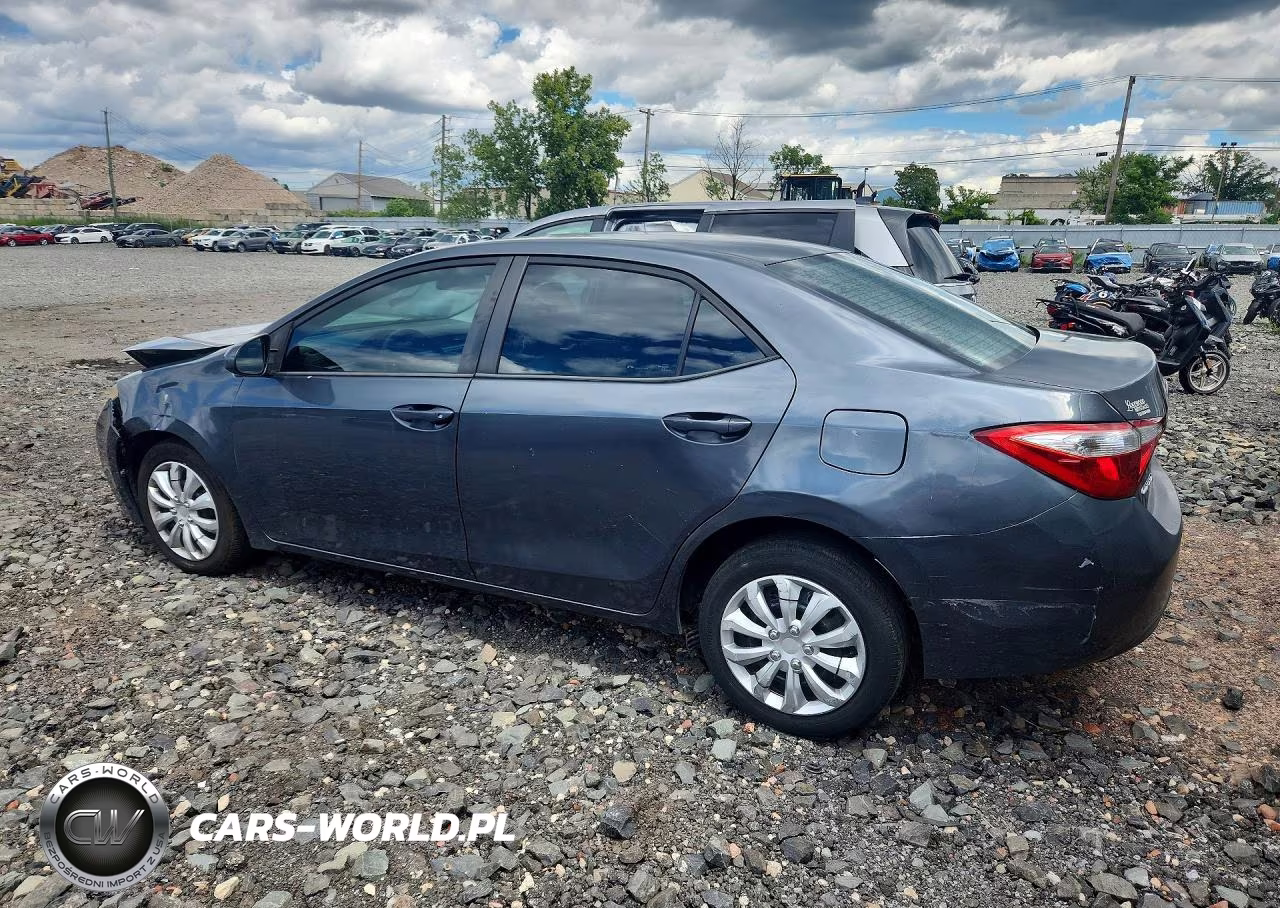 2016 Toyota Corolla Le VIN:5YFBURHE1GP393718 - 2