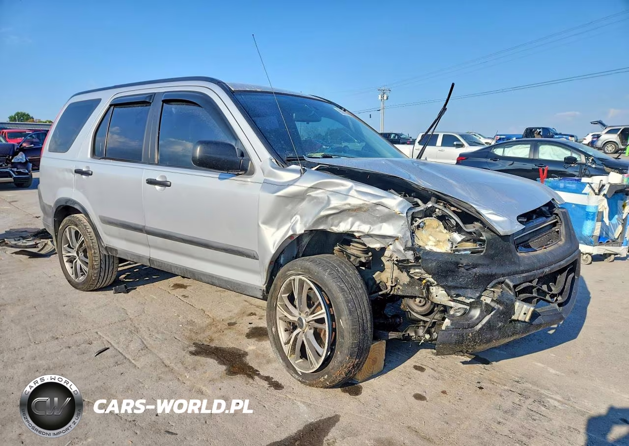 2005 Honda Cr-V Lx VIN:SHSRD68535U302656 - 4