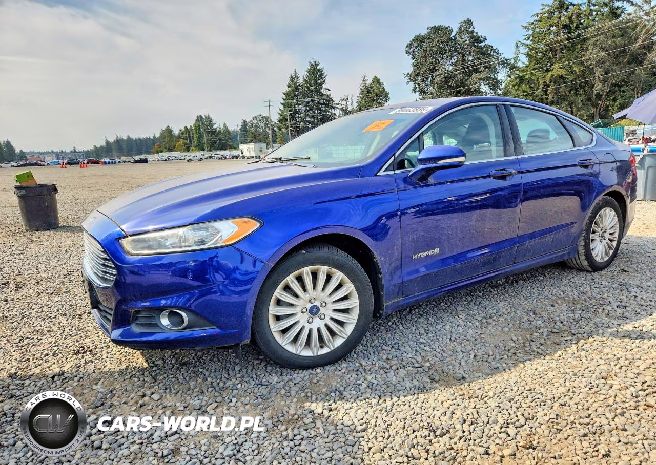 2013 Ford Fusion Se Hybrid