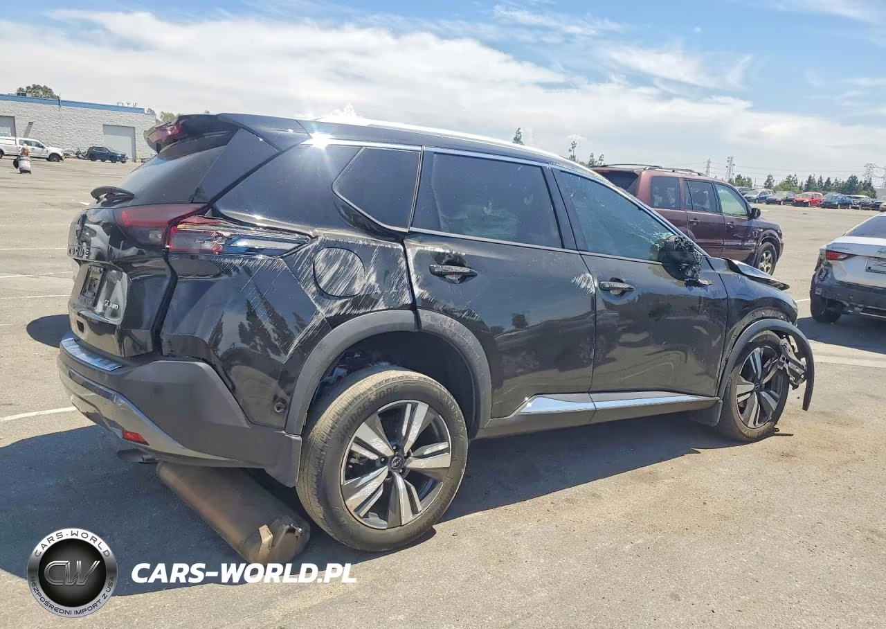 2022 Nissan Rogue Sl VIN:5N1BT3CB5NC722886 - 3