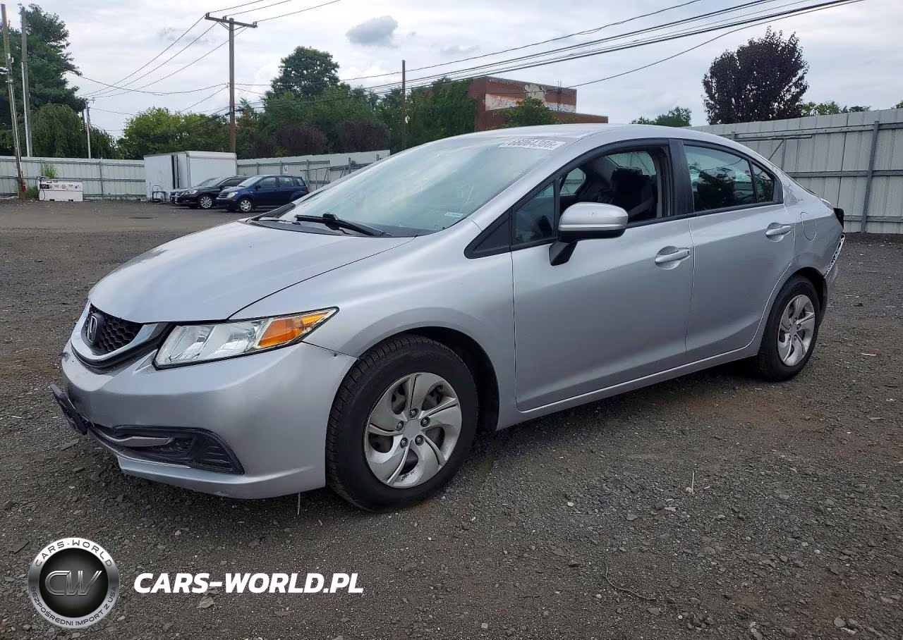 2015 Honda Civic Lx VIN:19XFB2F59FE222586 - 1