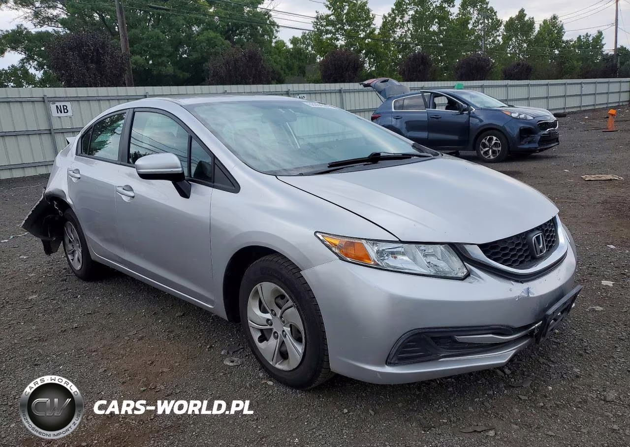 2015 Honda Civic Lx VIN:19XFB2F59FE222586 - 4