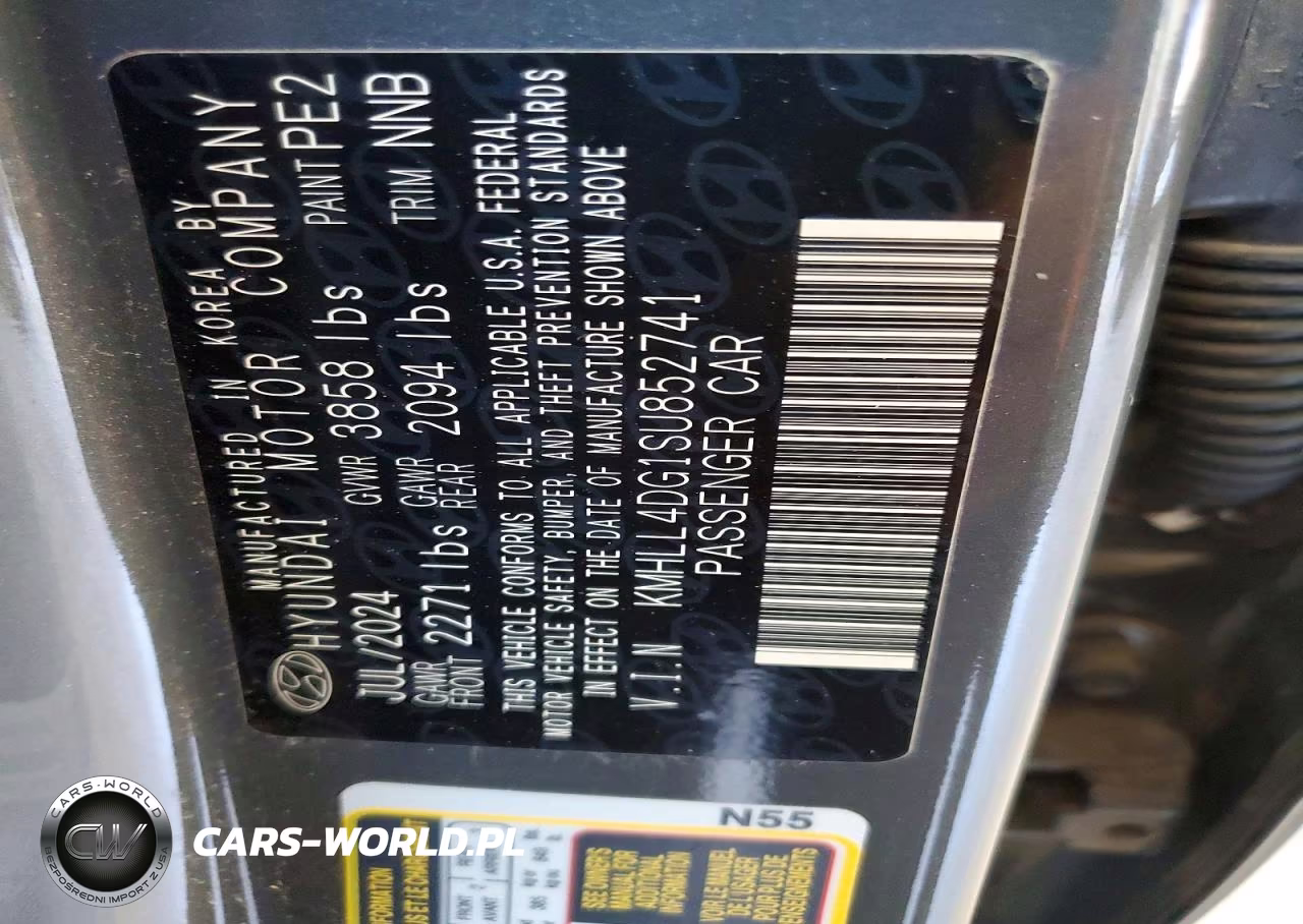 2025 Hyundai Elantra Se VIN:KMHLL4DG1SU852741 - 12