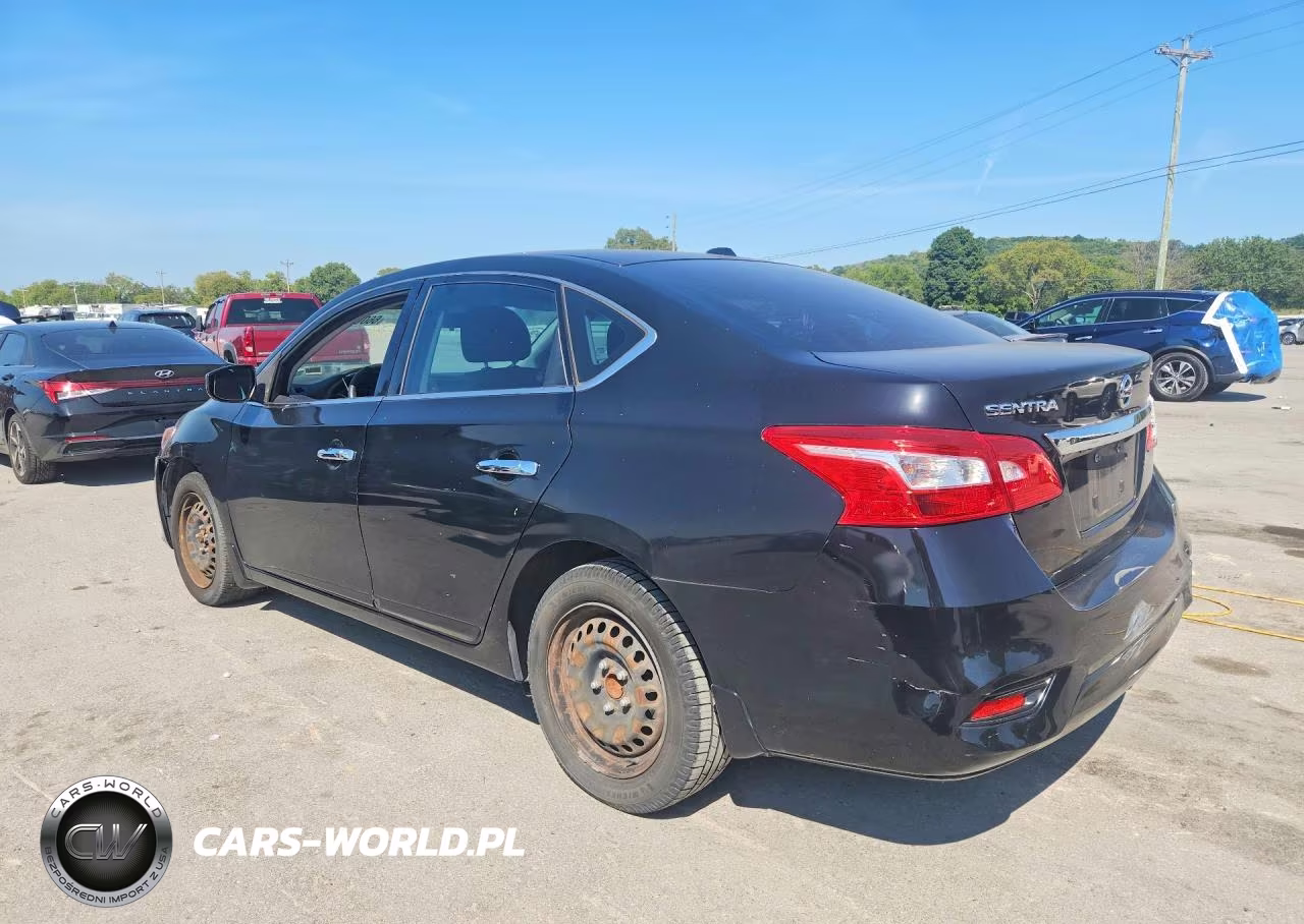 2017 Nissan Sentra Sv VIN:3N1AB7AP1HL710562 - 2