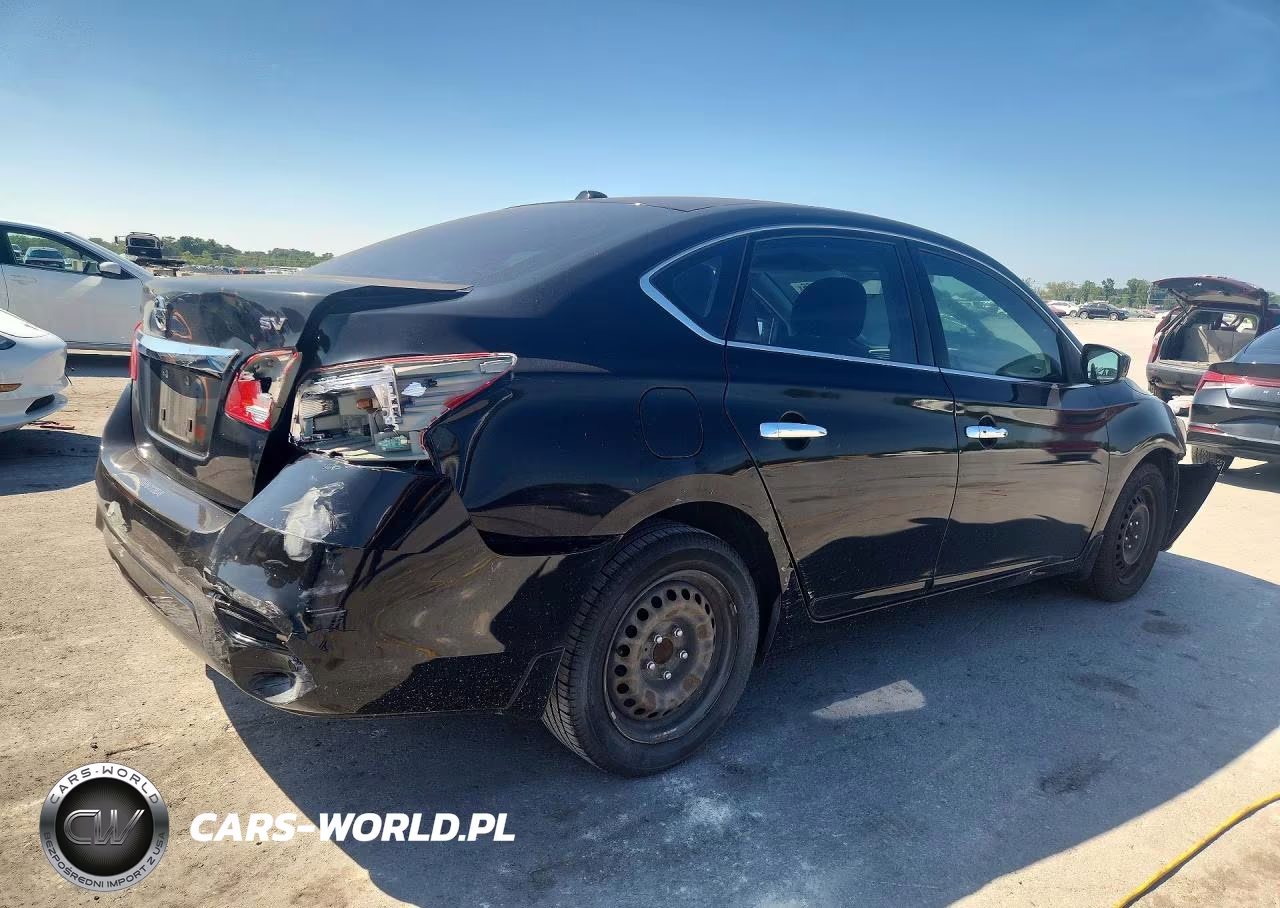2017 Nissan Sentra Sv VIN:3N1AB7AP1HL710562 - 3