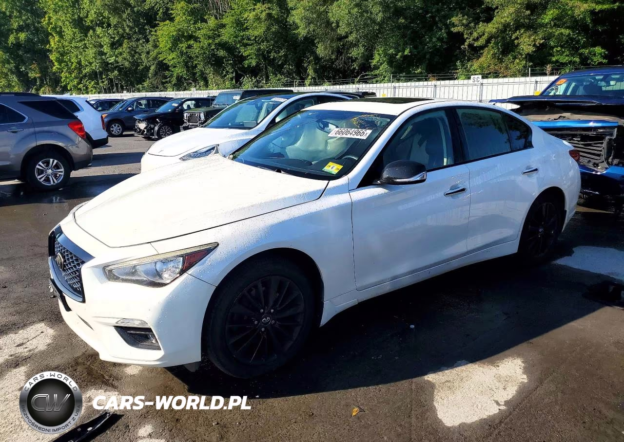 2018 Infiniti Q50 3.0T Luxe VIN:JN1EV7ARXJM445209 - 1