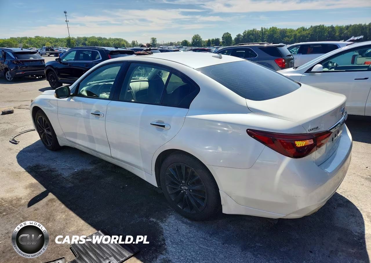 2018 Infiniti Q50 3.0T Luxe VIN:JN1EV7ARXJM445209 - 2