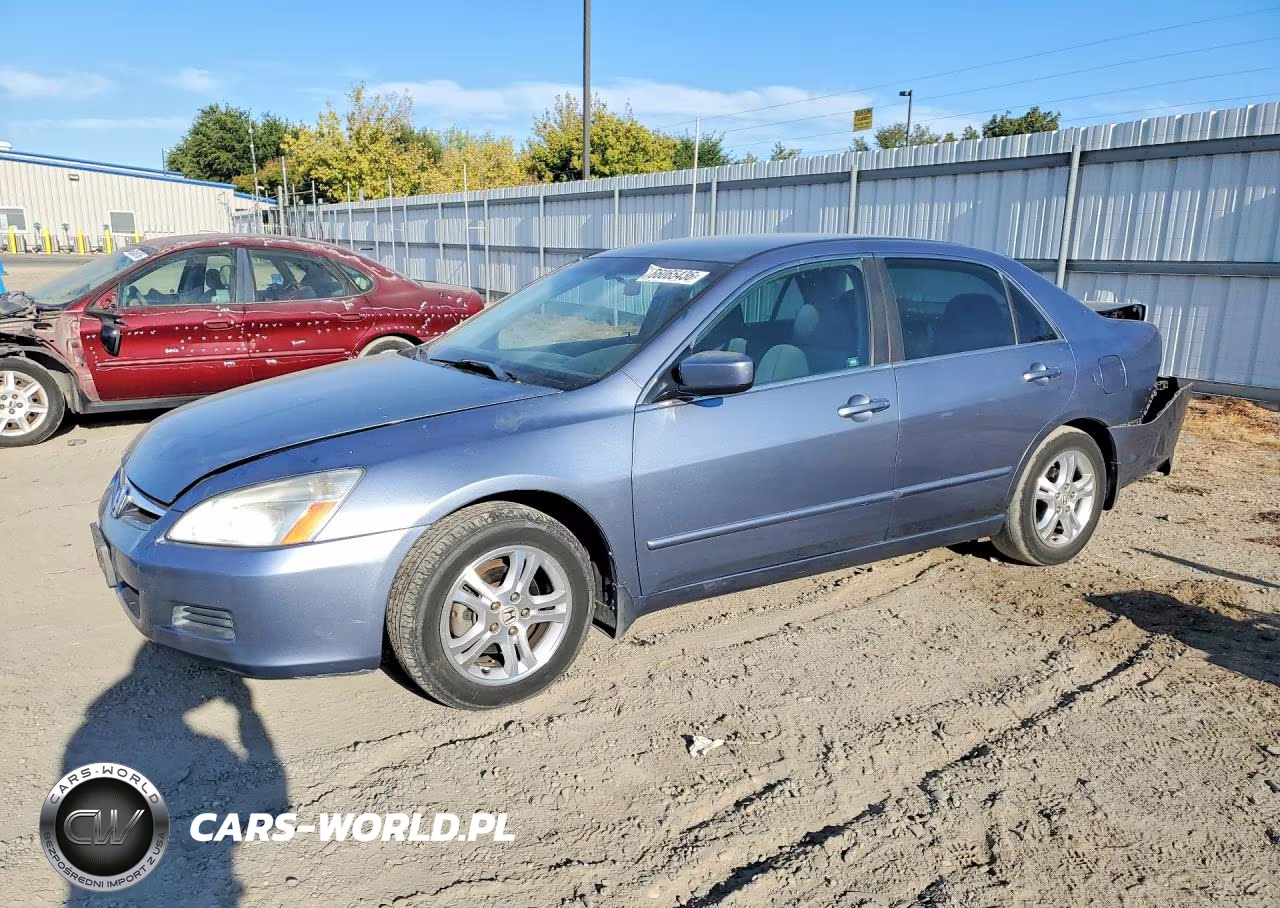2007 Honda Accord Se VIN:1HGCM55347A107365 - 1