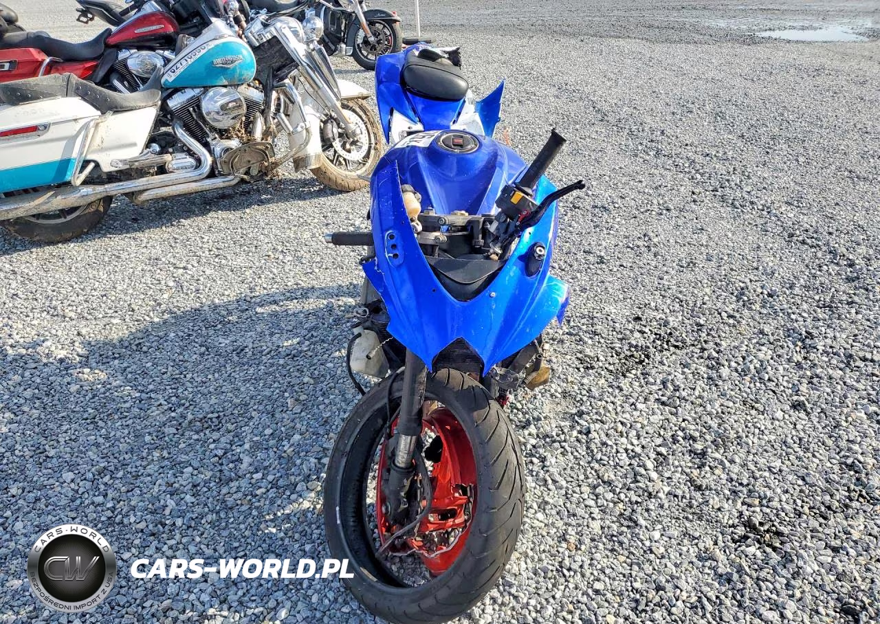 2008 Suzuki Gsx-R750 VIN:JS1GR7LA182104489 - 2